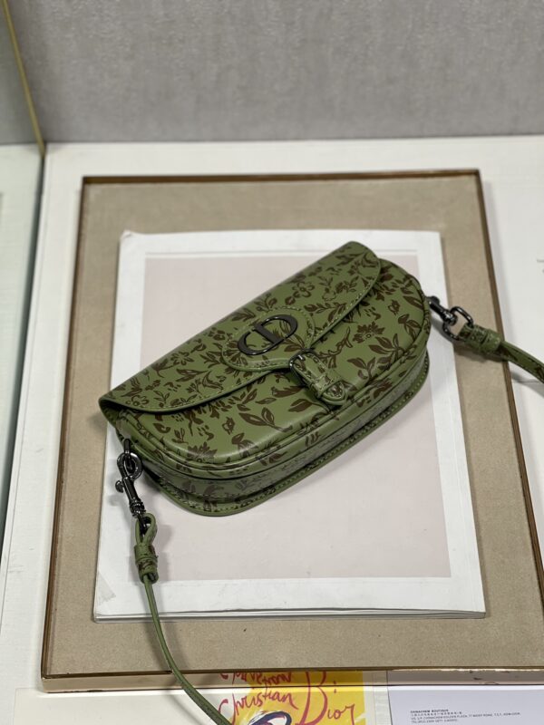 Dior Bobby East-West Handbag - Green Print - Image 2
