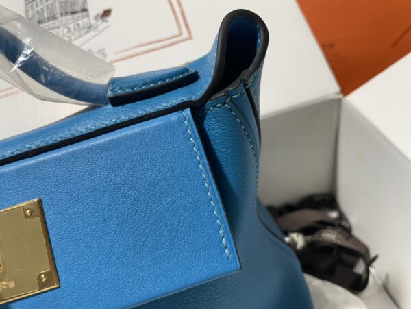 Hermes Mini2424 Handbag - Blue - Image 2