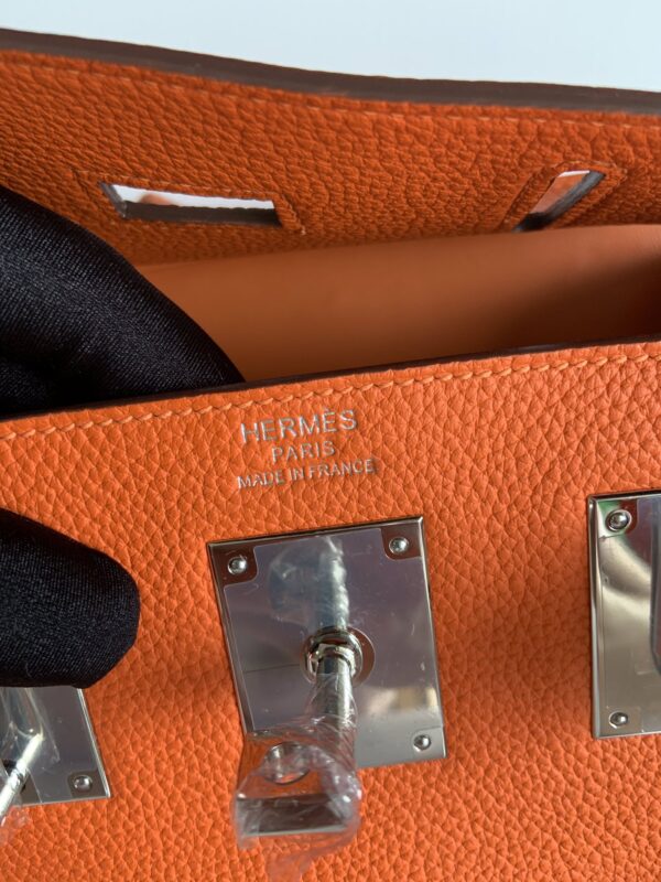 Hermes HAC A DOS Handbag - Orange - Image 2