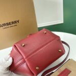 Burberry Canvas Check Bucket Bag - Red - Image 2