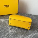 Fendi Medium Iconic Peekaboo Bag - Yellow - Image 4