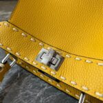 Fendi Medium Iconic Peekaboo Bag - Yellow - Image 5