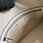 Gucci Bauletto Small Top Handle Bag – White - Image 5