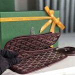 Goyard Plumet Three-Layer Bag - Wine Red - Image 4