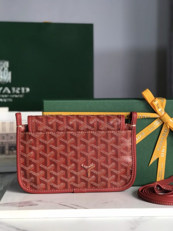 Goyard Plumet Three-Layer Bag - Red - Image 5