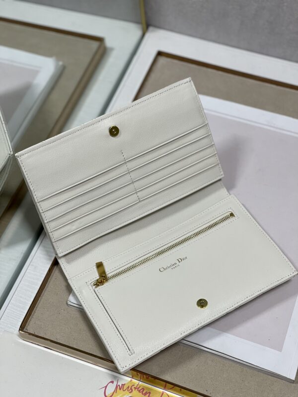 Dior Caro Wallet - White - Image 4