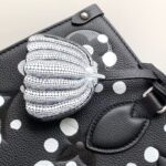 Louis Vuitton Medium-Sized LV x YK OnTheGo Handbag - Black - Image 3
