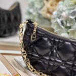 Dior CD LOUNGE Moon Handbag - Black - Image 5