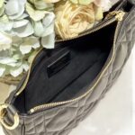 Dior CD LOUNGE Moon Handbag - Black - Image 3