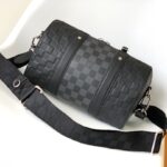Louis Vuitton City Keepall Handbag - Black - Image 4