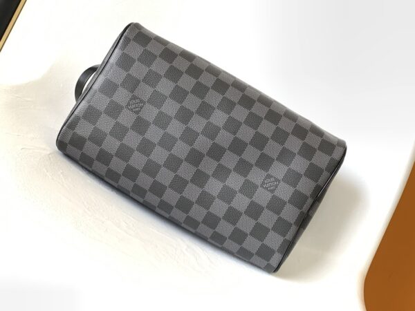 Louis Vuitton Oversized Wash Bag - Black - Image 3
