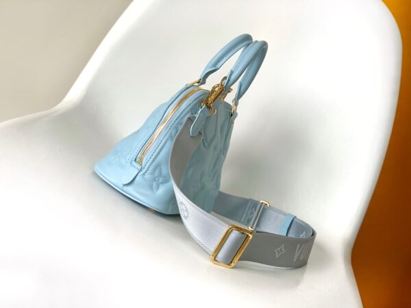 Louis Vuitton Alma BB Handbag - Blue - Image 4