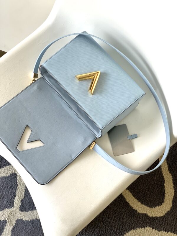 Louis Vuitton Twist Medium Handbag – Blue - Image 2