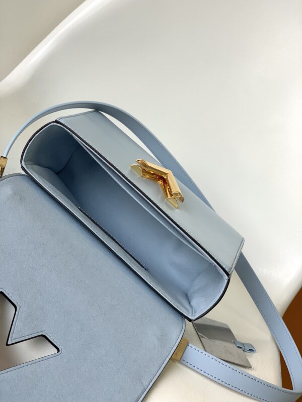 Louis Vuitton Twist Medium Handbag – Blue - Image 3