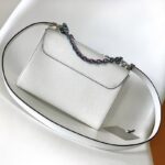 Louis Vuitton Twist Medium Handbag – White - Image 4
