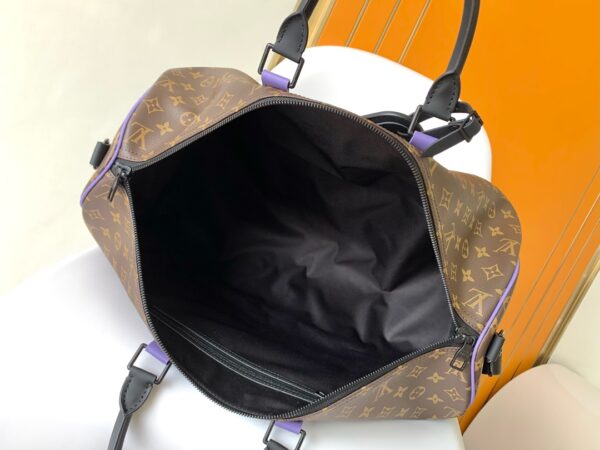 Louis Vuitton Keepall 50 Travel Bag - Purple - Image 2