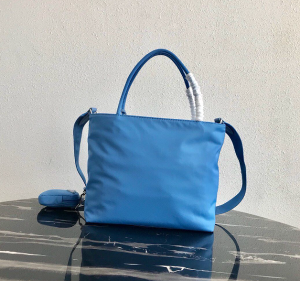 Prada Three In One Handbag - Blue - Image 5