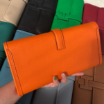 Hermes Epsom Turtledove Handbag - Orange - Image 5