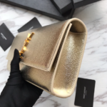 YSL Postiche Handbag - Silver - Image 4