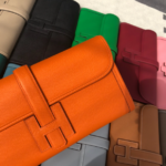 Hermes Epsom Turtledove Handbag - Orange - Image 4