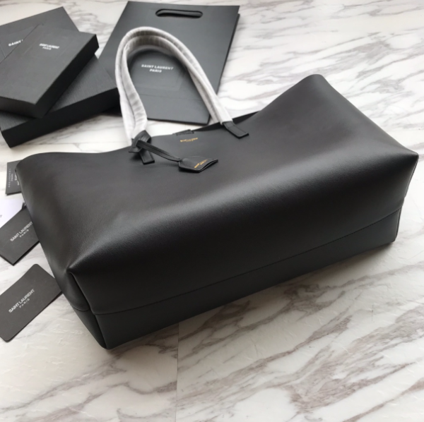 YSL Casual Plain Shopping Bag - Black - Image 4