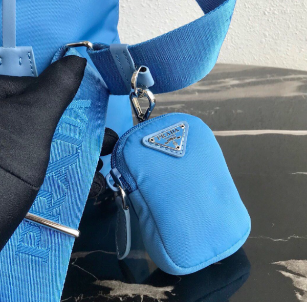 Prada Three In One Handbag - Blue - Image 3