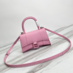 Balenciaga Hourglass Small Bag (Pink Buckle) - Pink