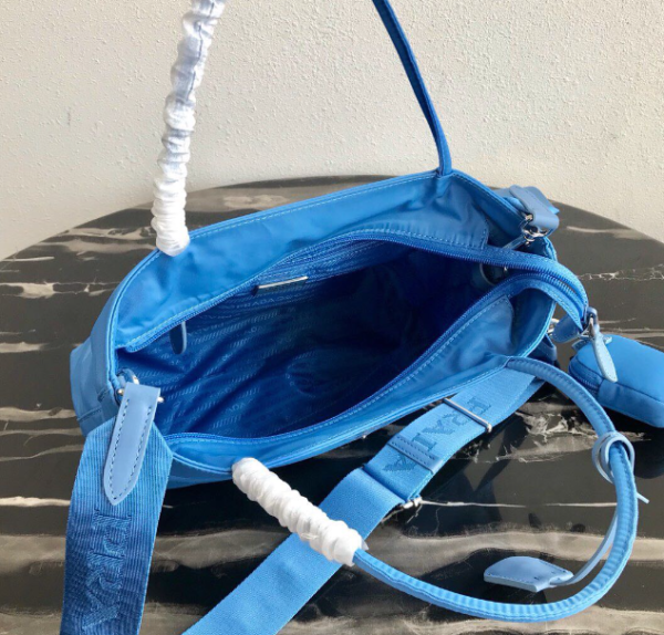 Prada Three In One Handbag - Blue - Image 2