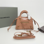 Balenciaga Neo Classic Mini Crocodile Handbag - Skin