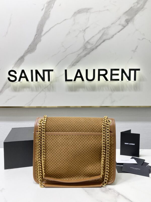 YSL Nikin Suede Large Handbag - Image 2