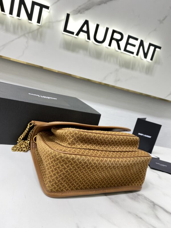 YSL Nikin Suede Small Handbag - Image 4