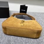 YSL’s New Spring and Summer Show Armpit Bag - Brown (Golden) - Image 2