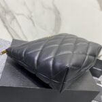 YSL Saint Laurent Lambskin Clutch Bag - Black - Image 4
