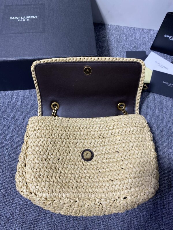 YSL NIKI Woven Bag - Skin - Image 3