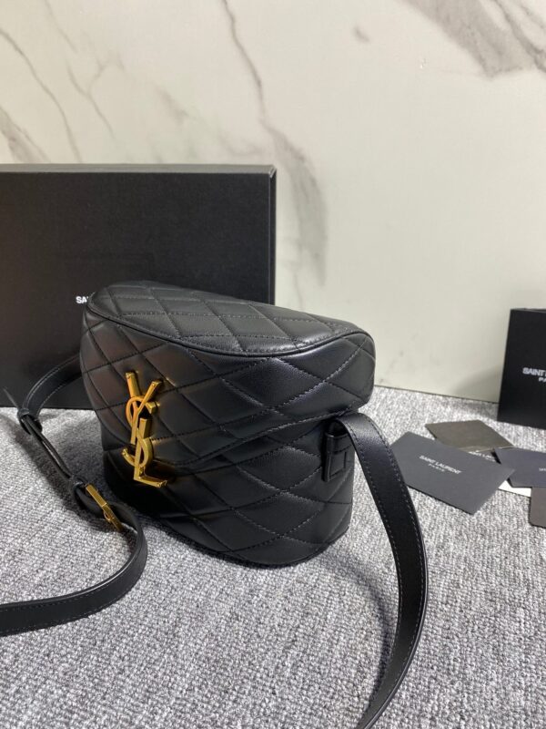 YSL June Box Bag - Black (Golden) - Image 4