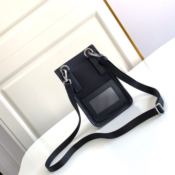 Prada Mobile Phone Bag - Black - Image 4