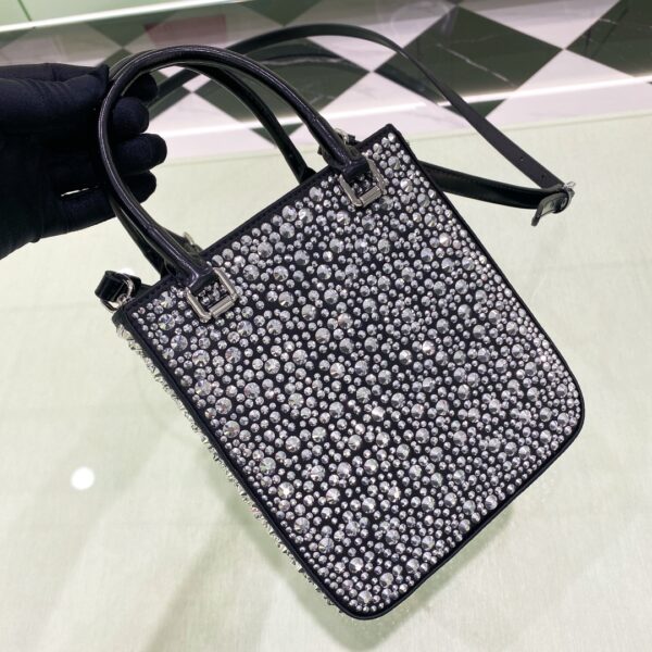Prada Mini Diamond Tote Bag - Image 4