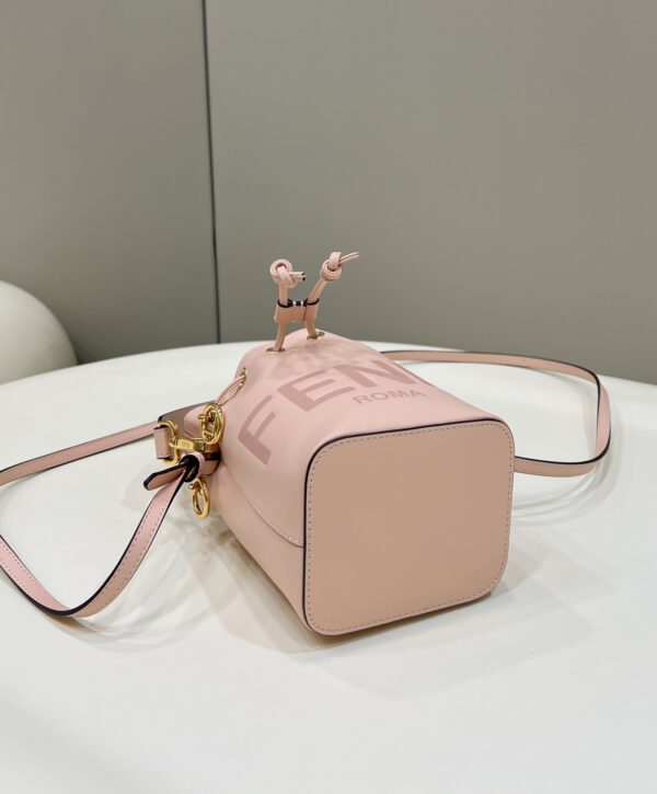 Fendi Mon Tresor Small Bucket Bag - Pink - Image 3