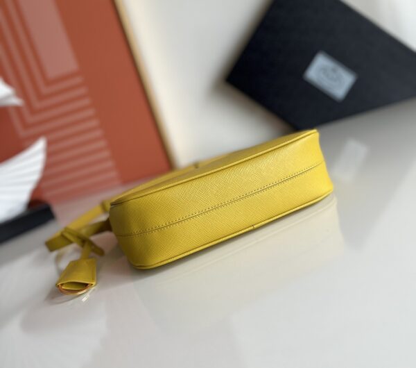 Prada Hobo Shoulder Handbag - Yellow - Image 3