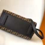 Fendi and Versace Joint Handbag - Black - Image 4