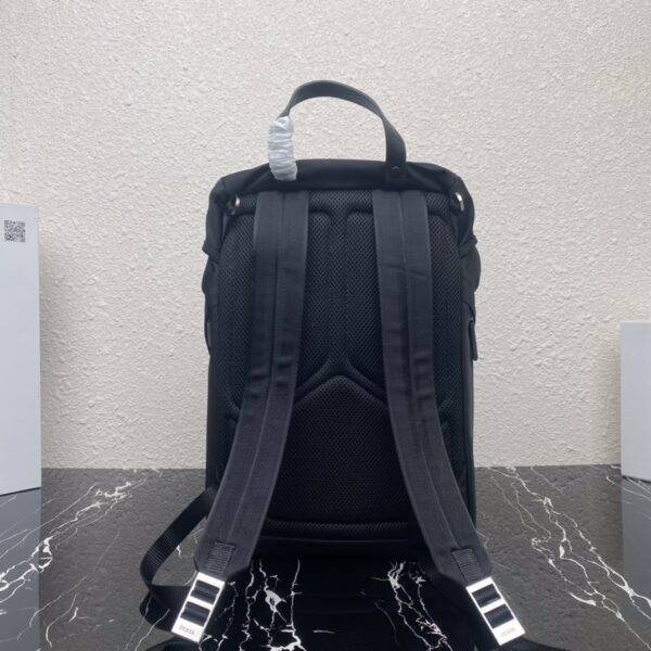 Prada Parachute Backpack - Black - Image 5