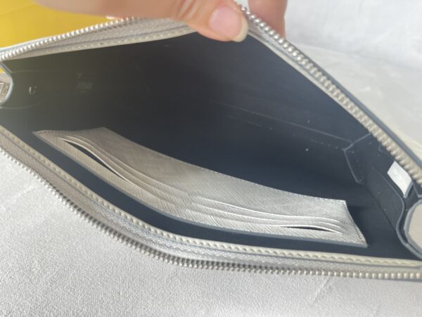 Fendi Roma Print Clutch Bag - White - Image 2