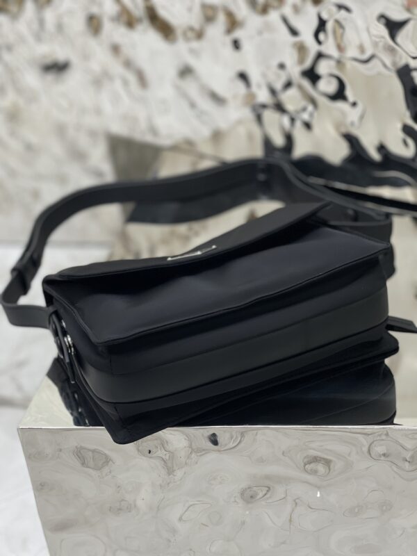 Prada Popular Small Messenger Bag - Black - Image 5