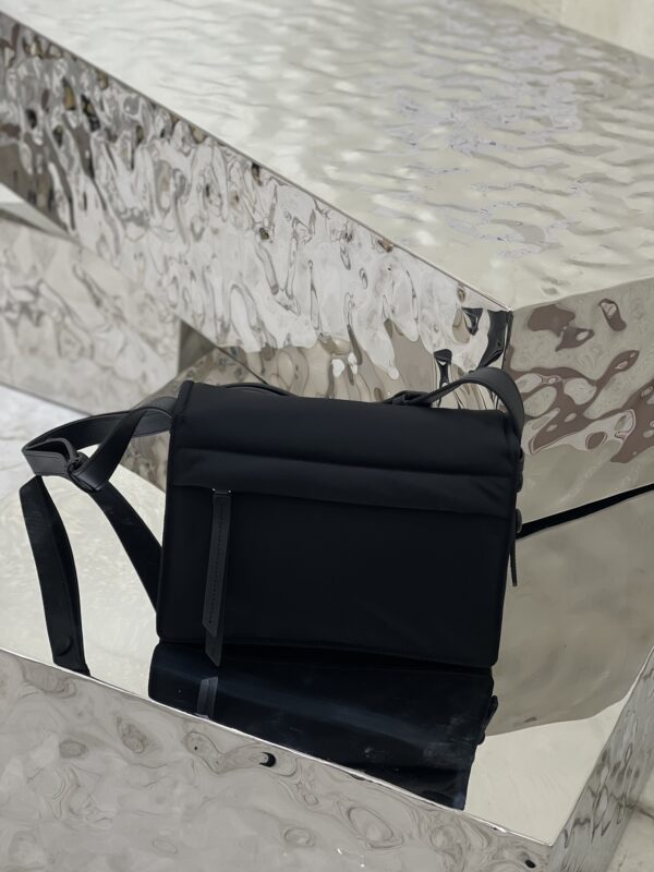 Prada Popular Small Messenger Bag - Black - Image 4