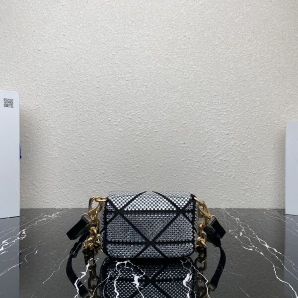 Prada New Crystal Bag - Silver - Image 5
