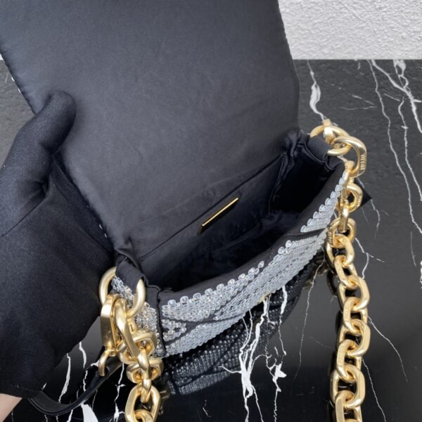 Prada New Crystal Bag - Silver - Image 2