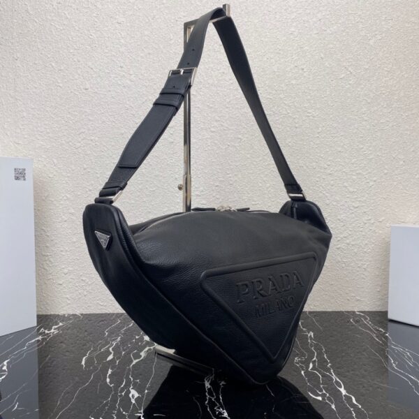Prada Multi-functional Triangle Bag - Black - Image 5