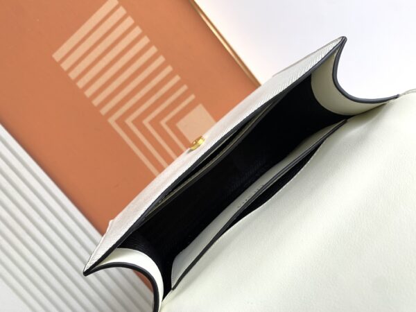 Prada Monochrome Crossbody Bag - White - Image 2