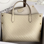 Givenchy Bond Embossed Calf Tote Bag - Skin