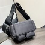 Givenchy Zipper Opening Crossbody Bag - Black - Image 5